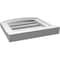 Ekena Millwork Arch Top Surface Mount PVC Gable Vent w/ 2"W x 2"P Brickmould Sill Frame, 12"W x 42"H GVPAR12X4203SN - alternate 3